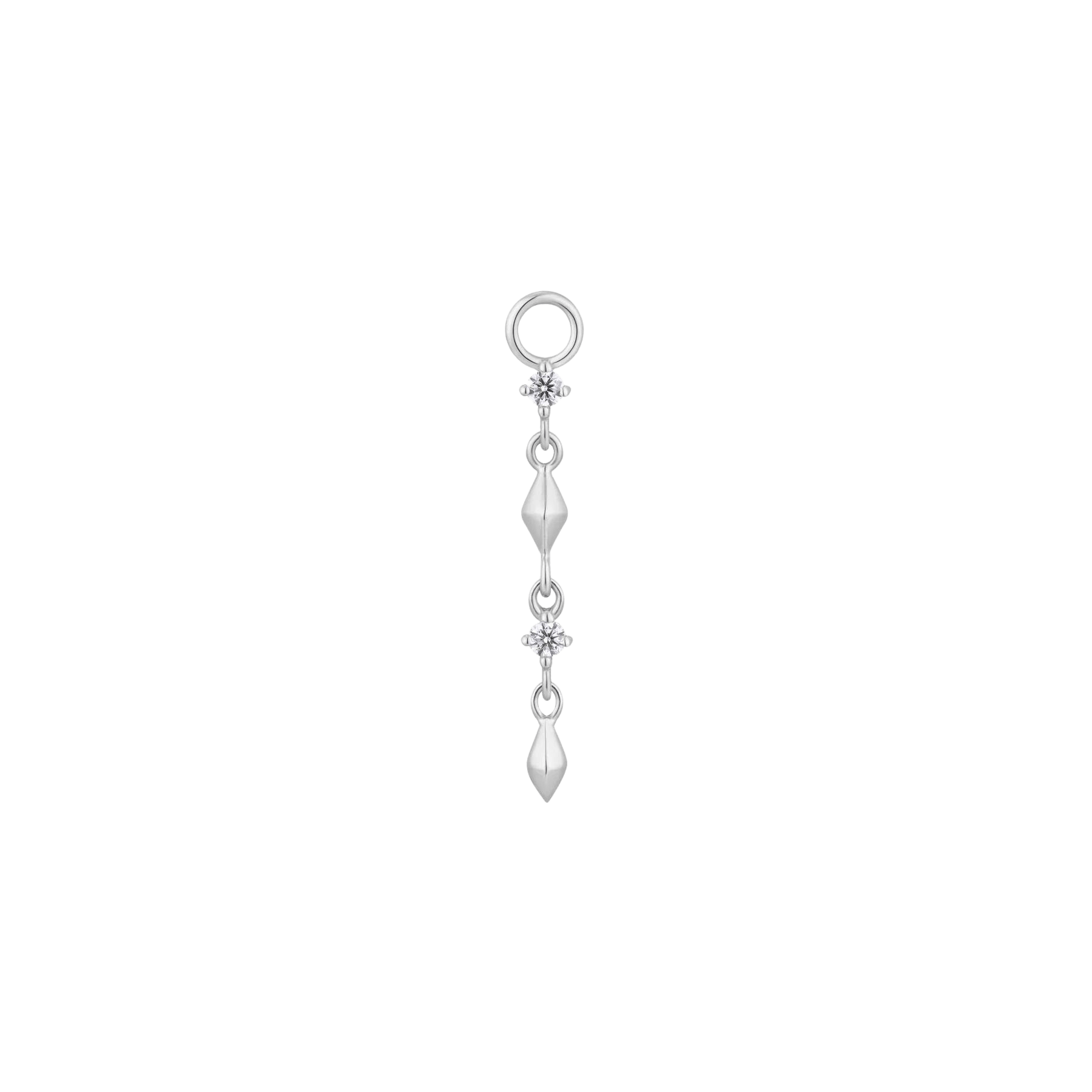 ISCHIA - CZ - GOLD CHARM piercing-zone.com