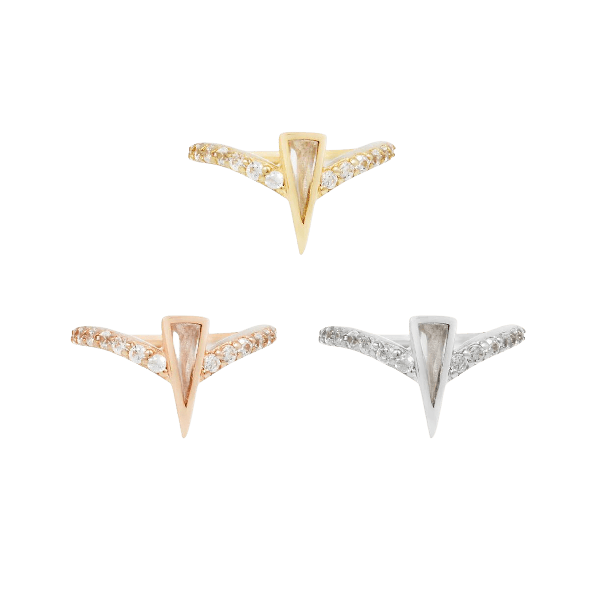 MIKAH - CZ - SOLID 14KT GOLD CLICKER piercing-zone.com