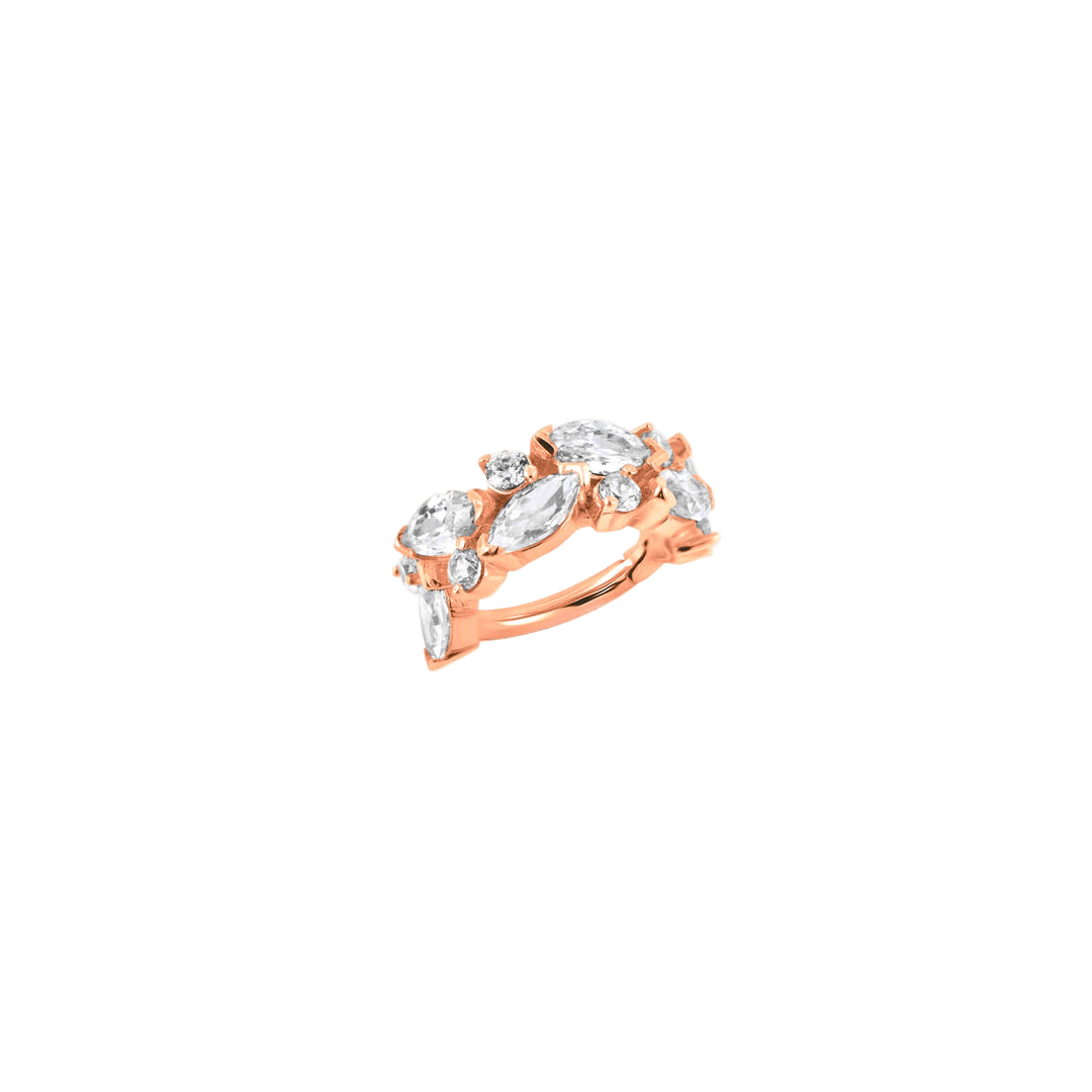 Faina Clicker – 14K & 18K Gold - piercing - zone.com