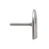 Fairy Door - 14K Gold Threadless/Threaded End - piercing - zone.com