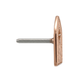 Fairy Door - 14K Gold Threadless/Threaded End - piercing - zone.com