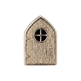 Fairy Door - 14K Gold Threadless/Threaded End - piercing - zone.com