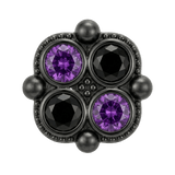 Fancy - 14K Gold Threadless/Threaded - piercing - zone.com