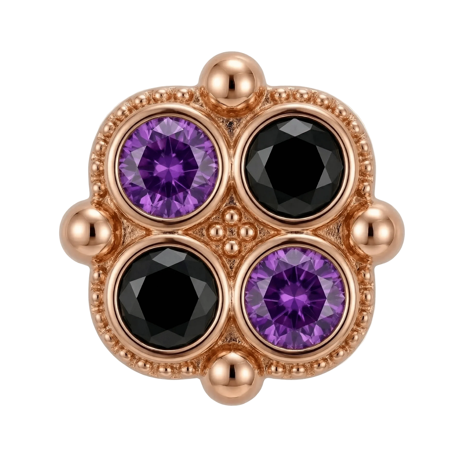 Fancy - 14K Gold Threadless/Threaded