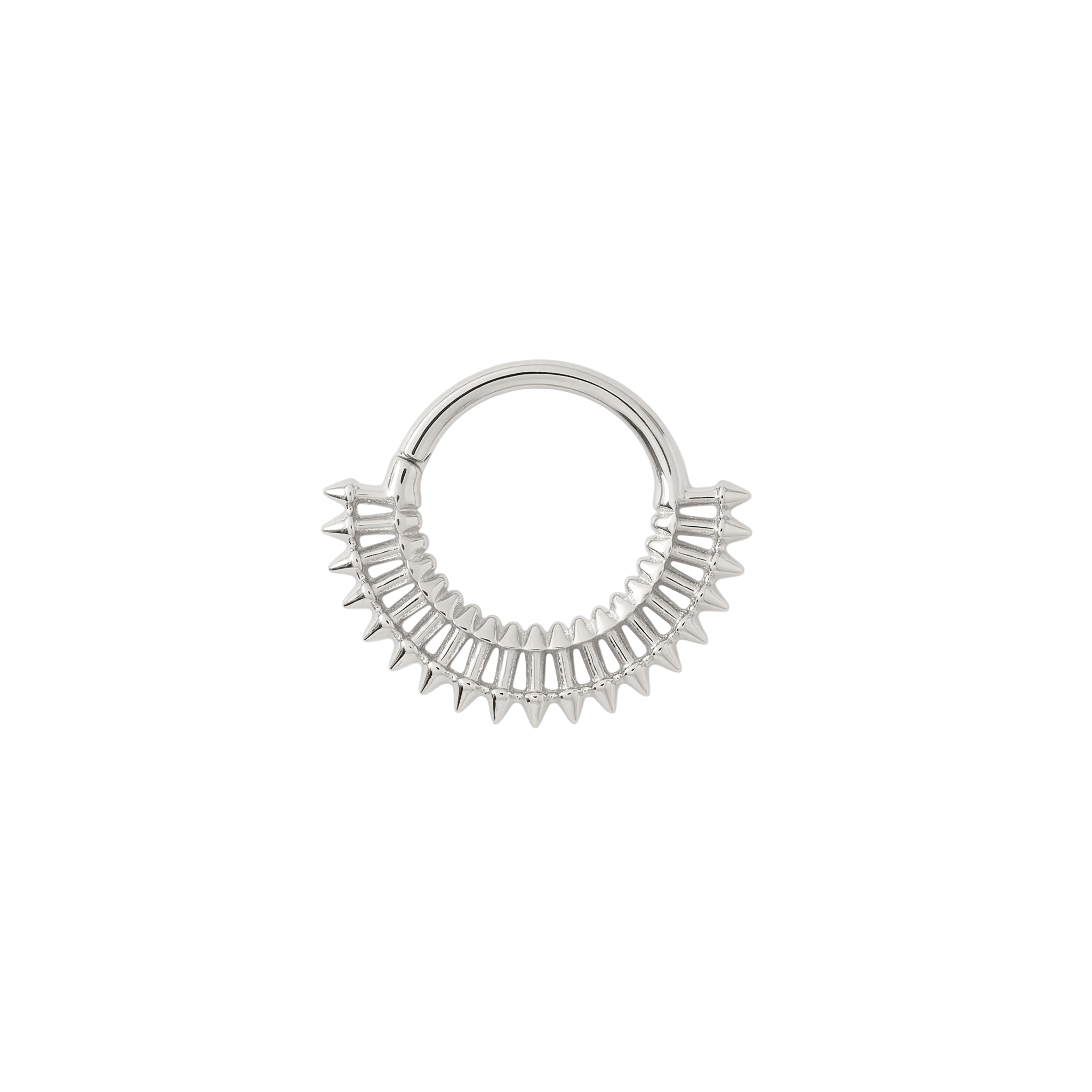 Fatale Continuous Ring - 14K Gold Seamless Ring - piercing - zone.com