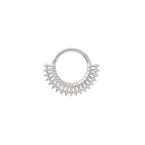 Fatale Continuous Ring - 14K Gold Seamless Ring - piercing - zone.com