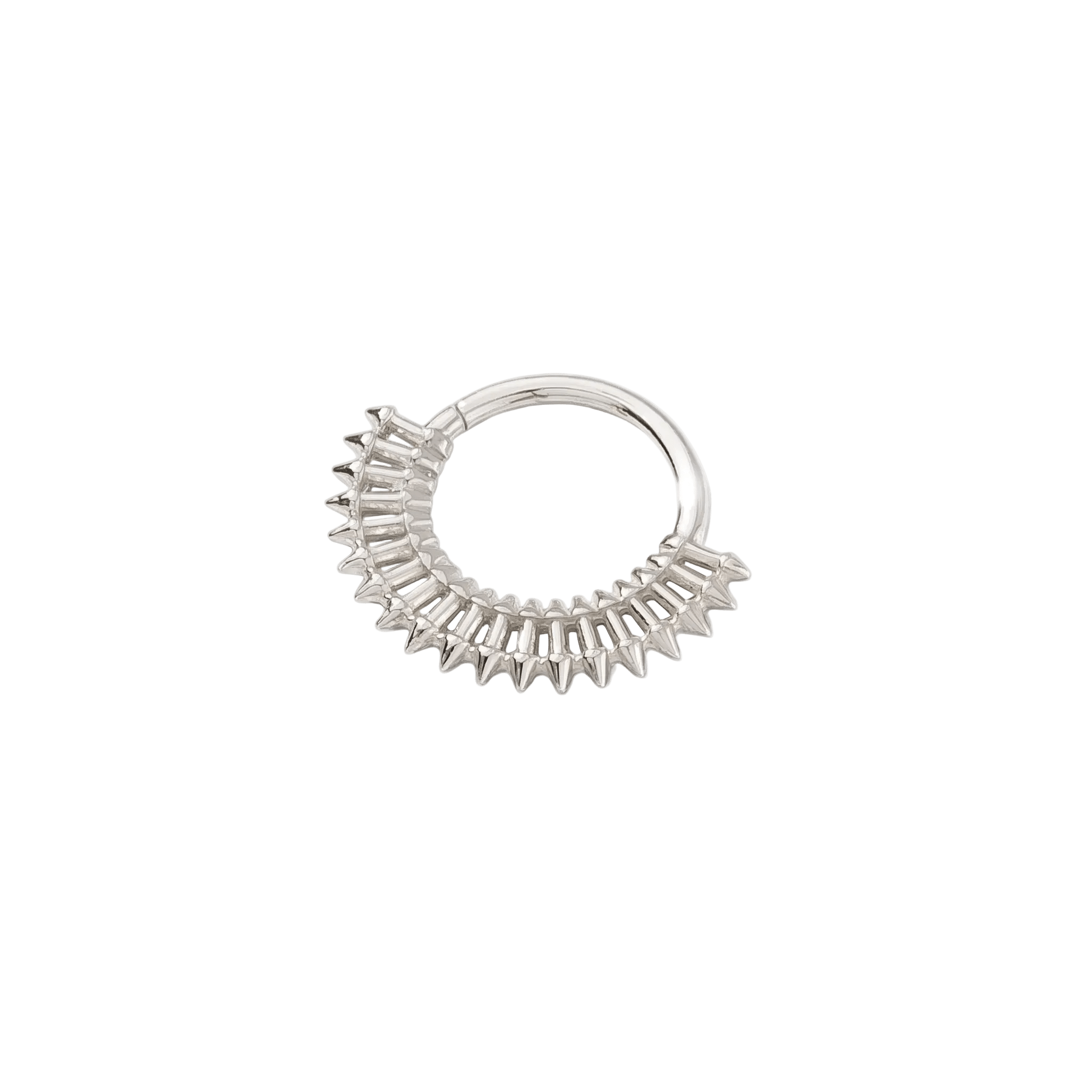 Fatale Continuous Ring - 14K Gold Seamless Ring - piercing - zone.com