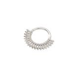 Fatale Continuous Ring - 14K Gold Seamless Ring - piercing - zone.com