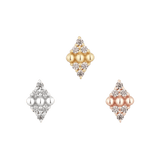 LUSTRE - CZ - THREADLESS END piercing-zone.com