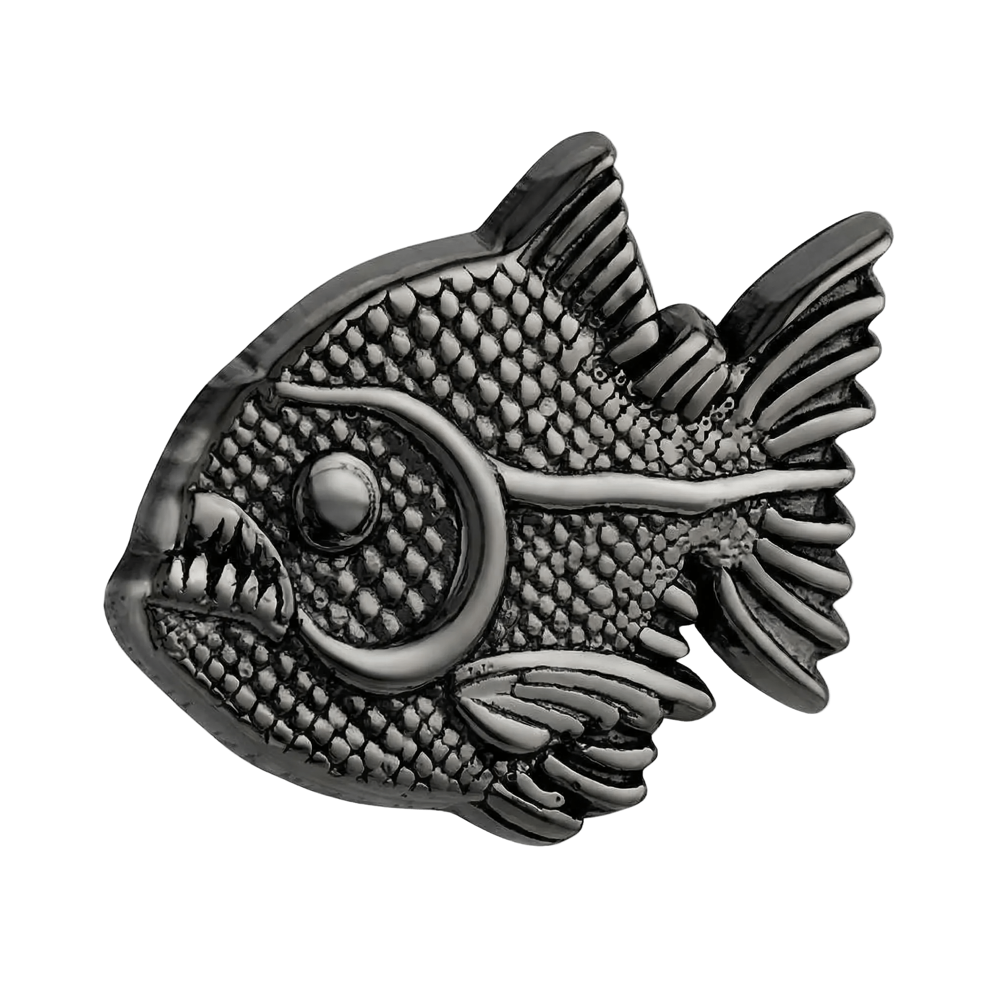 Ferocious Piranha – 14K Gold Threadless/Threaded End - piercing - zone.com