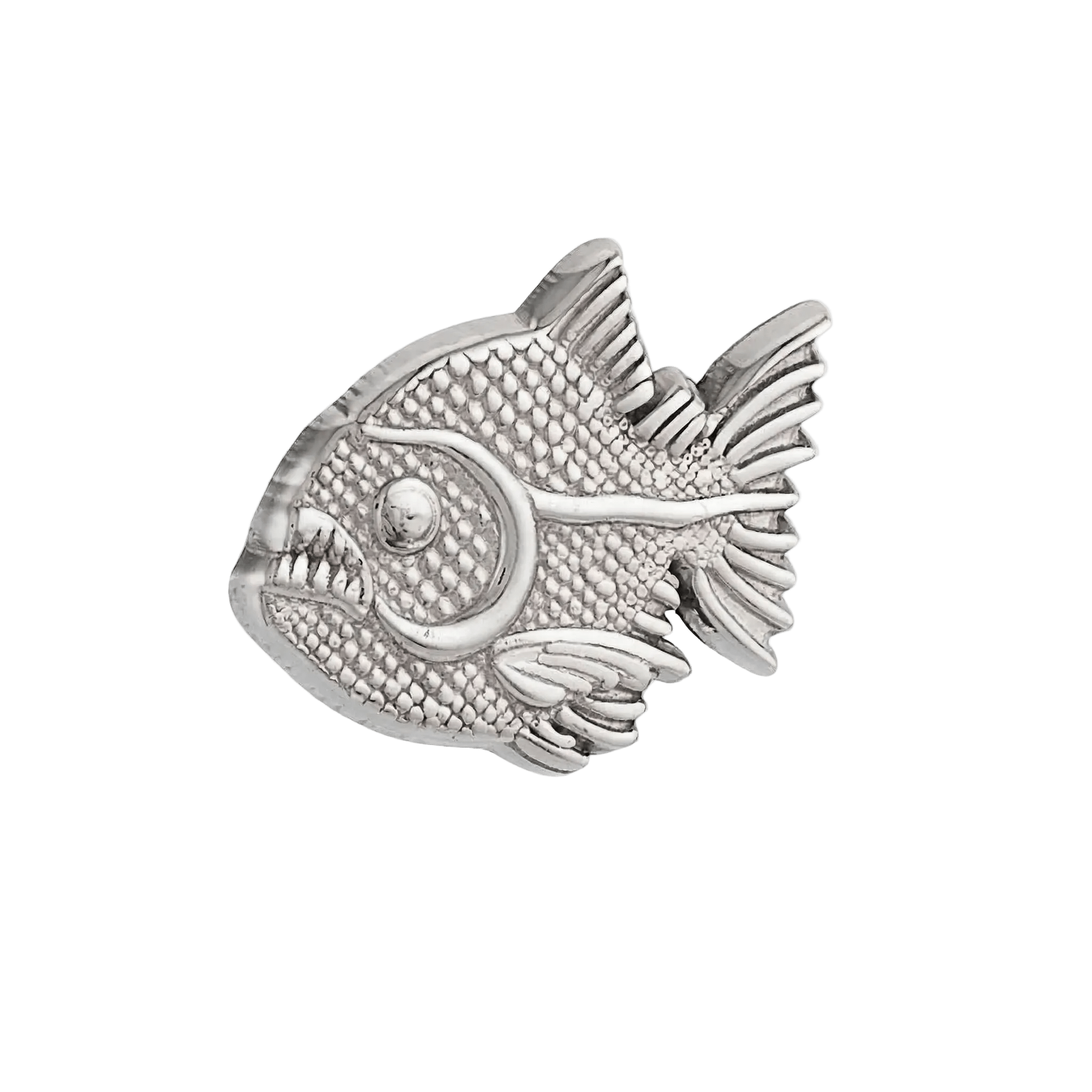 Ferocious Piranha – 14K Gold Threadless/Threaded End - piercing - zone.com