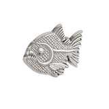 Ferocious Piranha – 14K Gold Threadless/Threaded End - piercing - zone.com