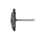 Ferocious Piranha – 14K Gold Threadless/Threaded End - piercing - zone.com