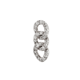 CHAINLINK - GENUINE DIAMOND THREADLESS END piercing-zone.com