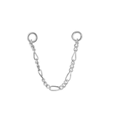 Figaro Chain – 14K Gold Piercing Chain - piercing - zone.com