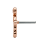 Flamingo – 14K Gold Threadless/Threaded End - piercing - zone.com