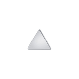 Flat Star – Solid 14K Gold Micro Star End - piercing - zone.com