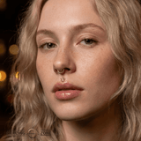 Fleur - de - lis – 14K Gold Threadless & Threaded End - piercing - zone.com