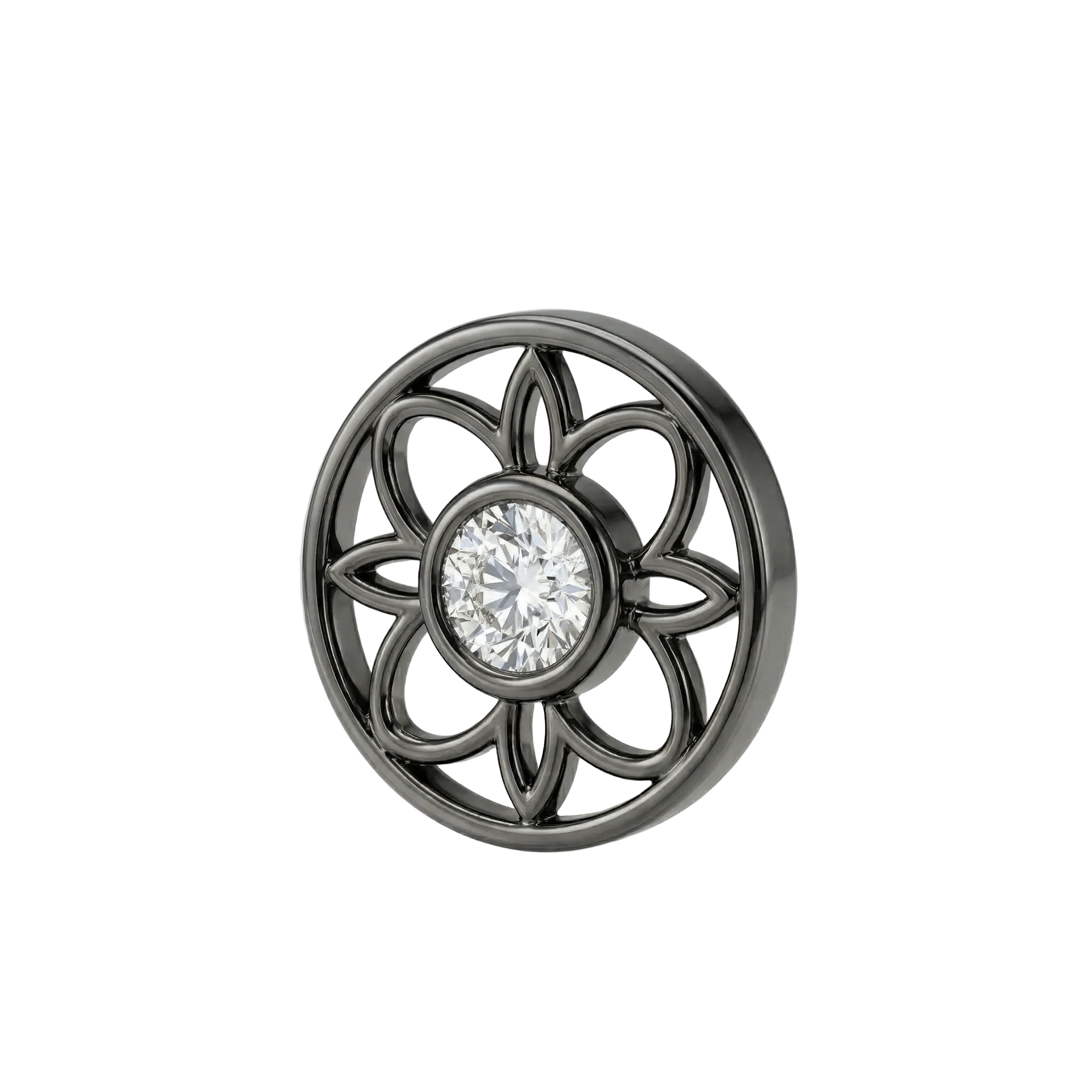 Flower Power - 14K Gold Threadless/Threaded - piercing - zone.com