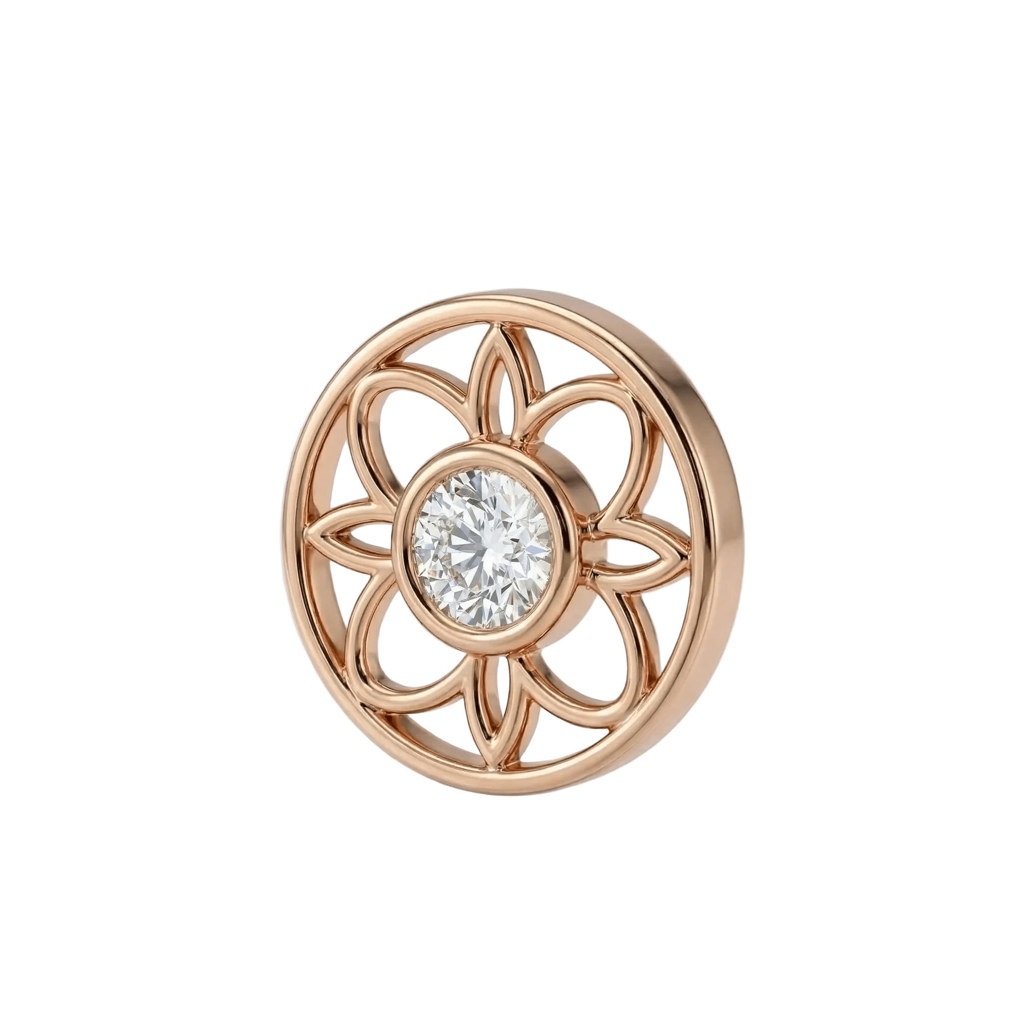 Flower Power - 14K Gold Threadless/Threaded - piercing - zone.com