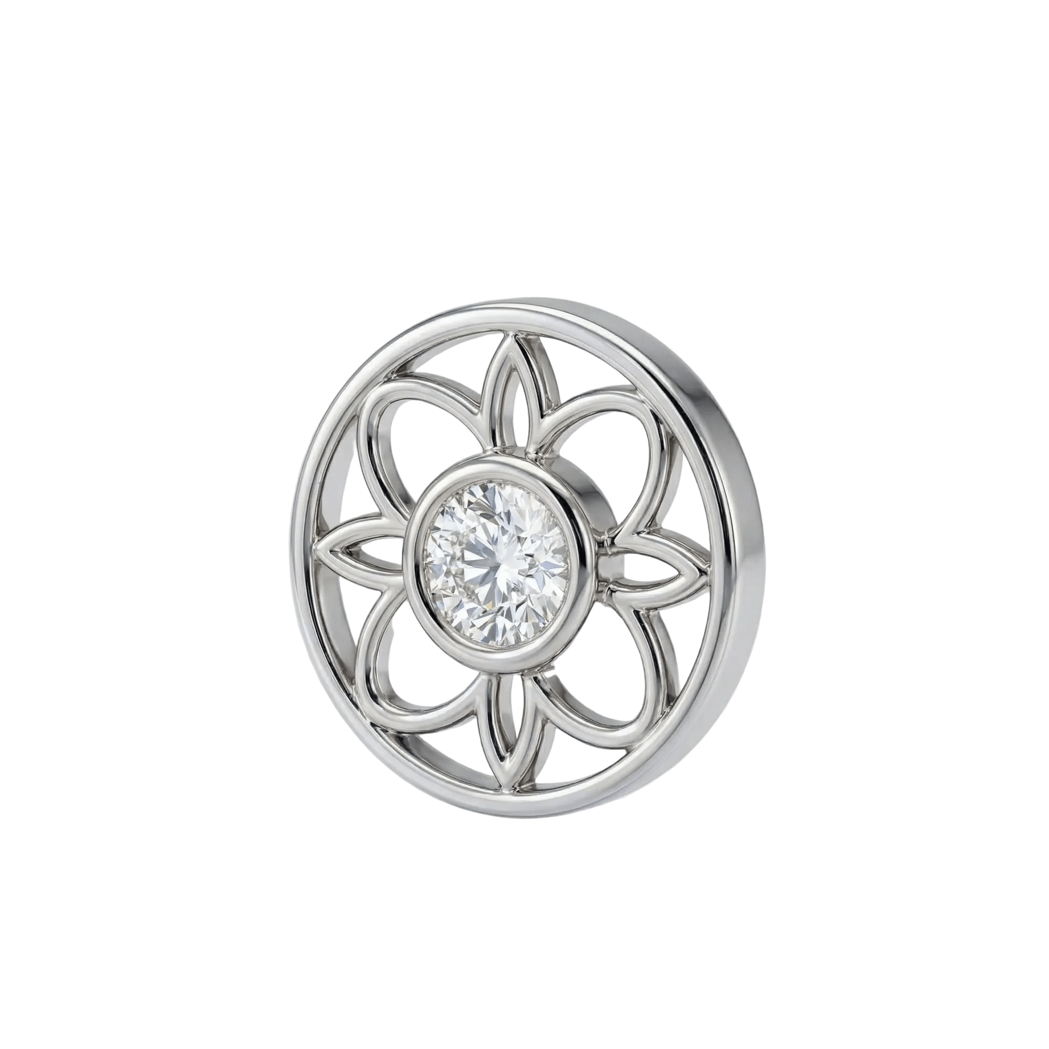 Flower Power - 14K Gold Threadless/Threaded - piercing - zone.com
