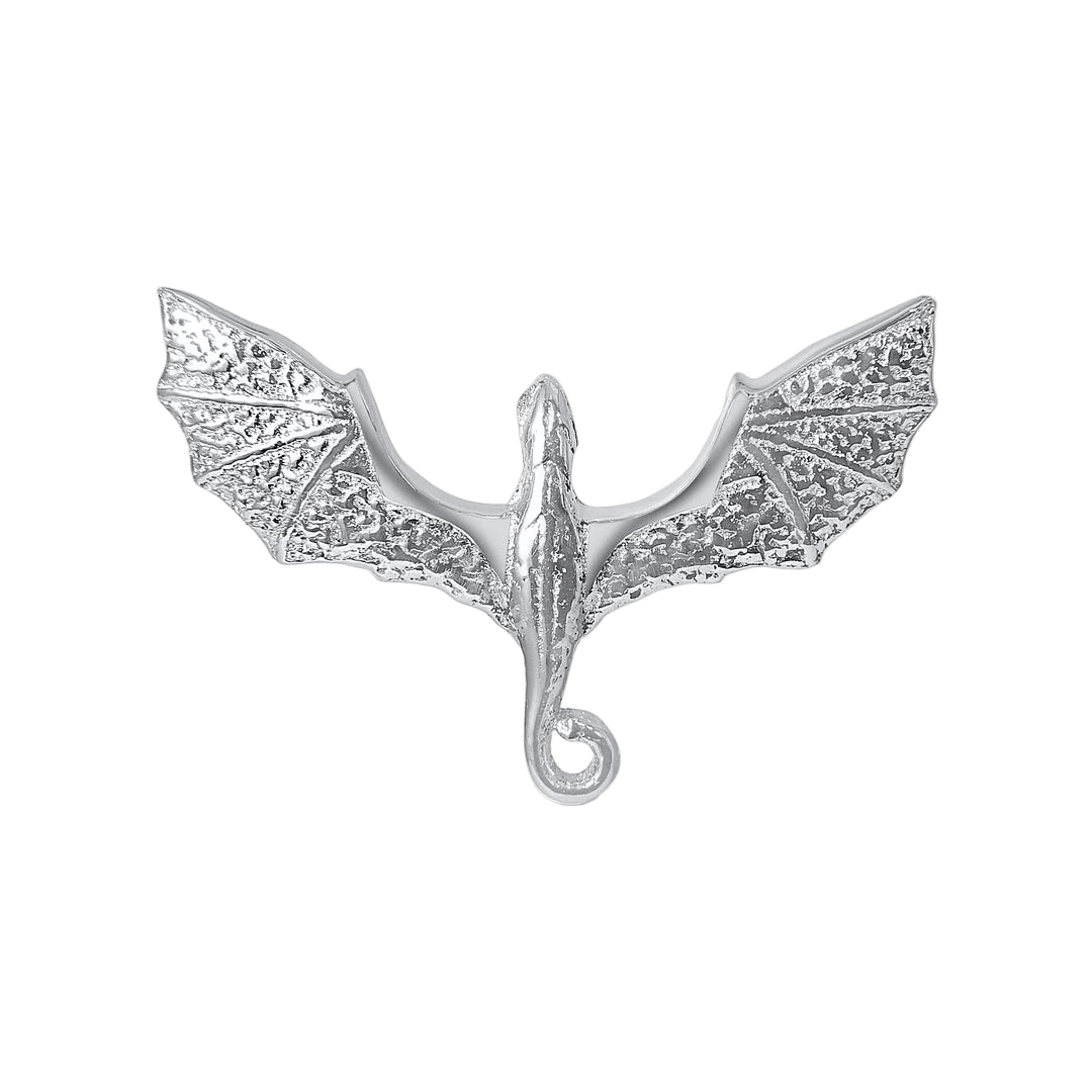 Flying Dragon – 14K Gold Threadless & Threaded End - piercing - zone.com