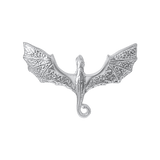 Flying Dragon – 14K Gold Threadless & Threaded End - piercing - zone.com
