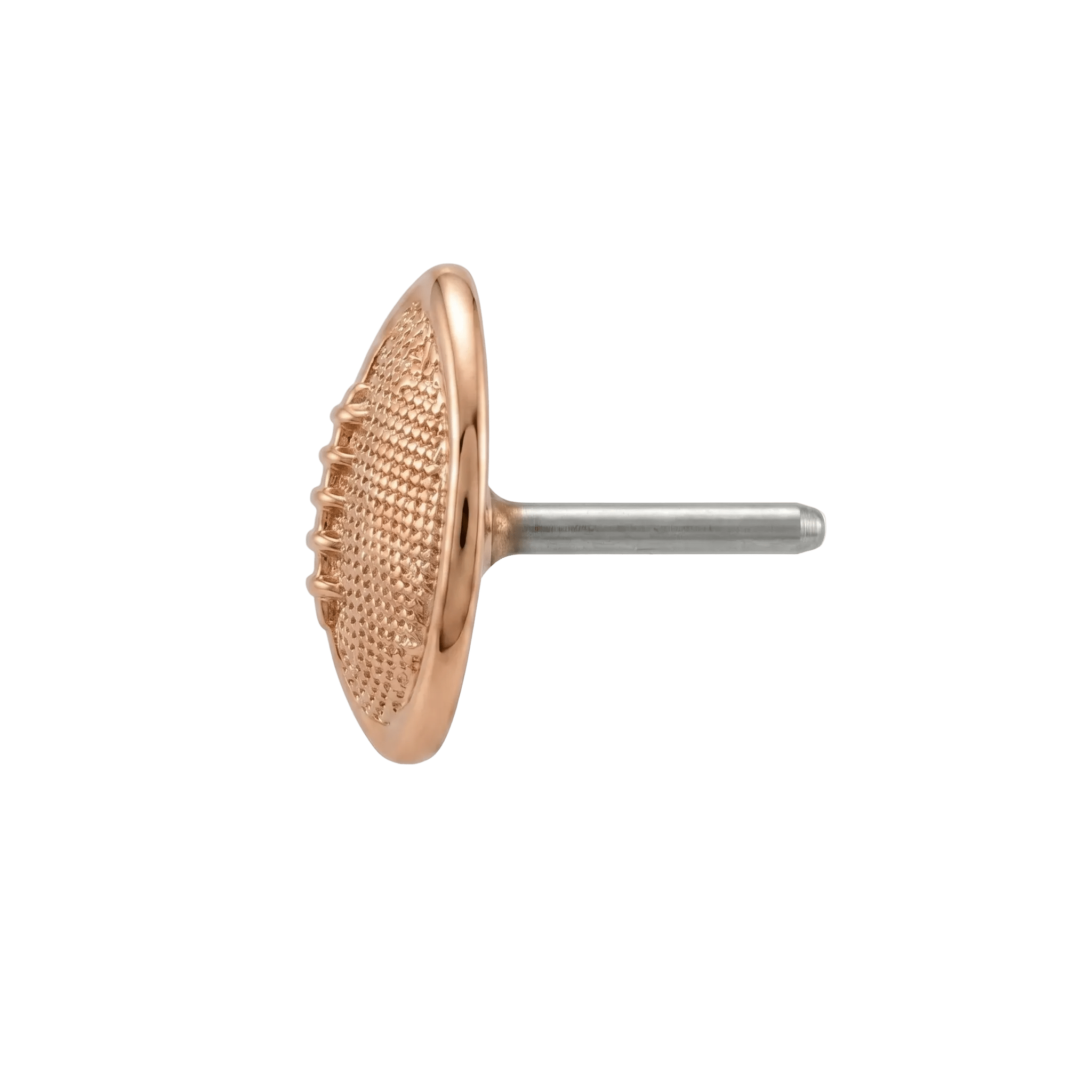 Football - 14K Gold Threadless/Threaded End - piercing - zone.com