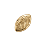 Football - 14K Gold Threadless/Threaded End - piercing - zone.com