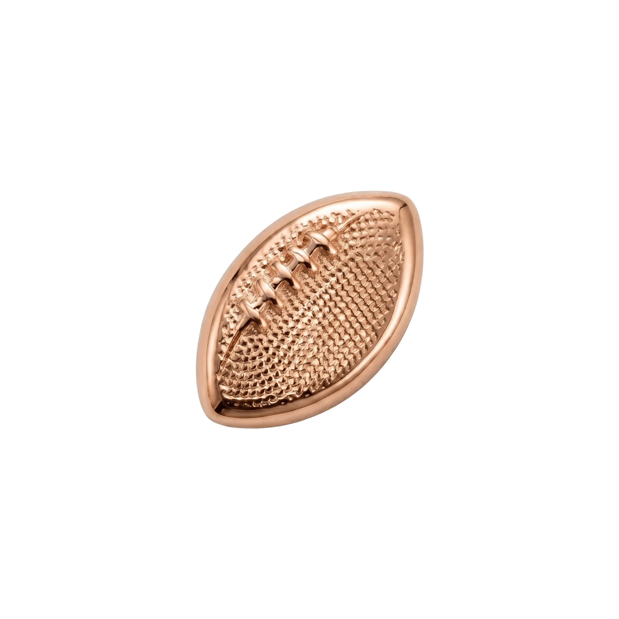 Football - 14K Gold Threadless/Threaded End - piercing - zone.com