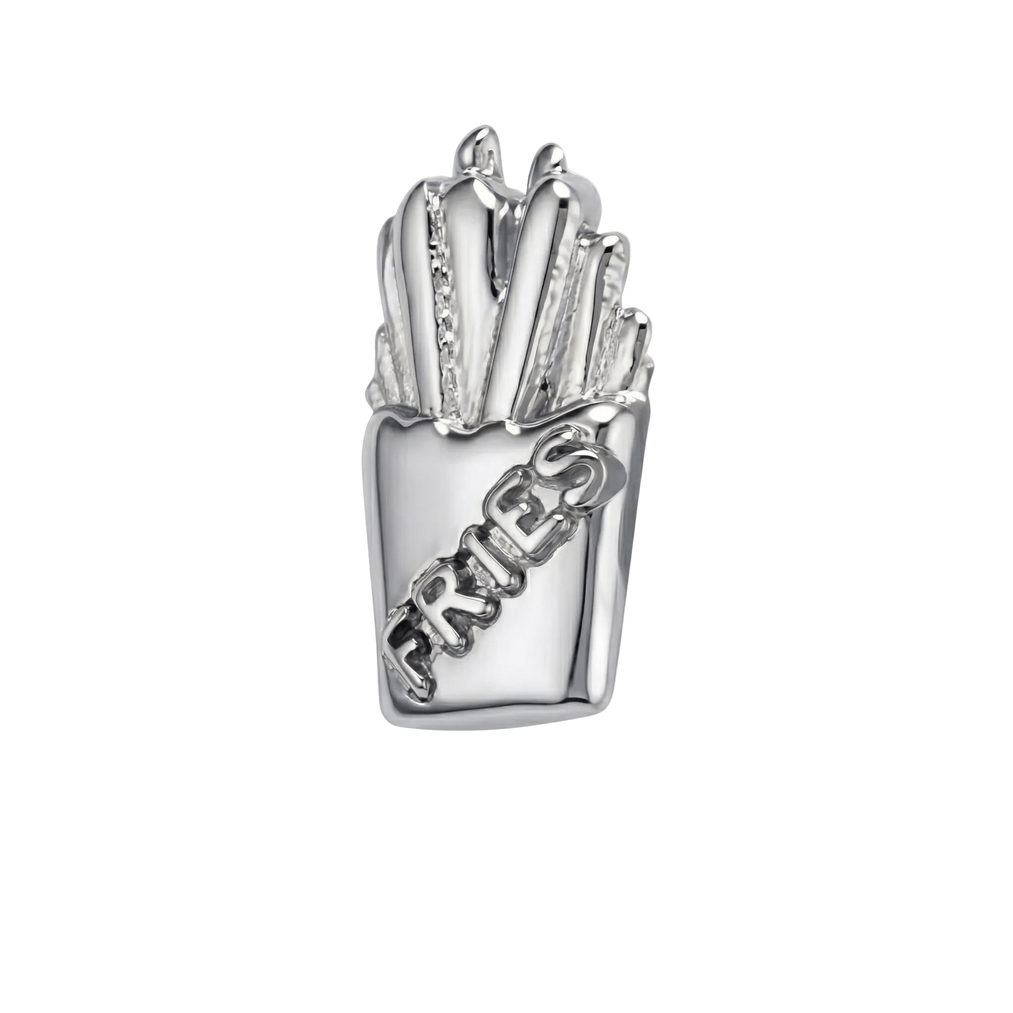 Fries – 14K Gold Threadless/Threaded End - piercing - zone.com