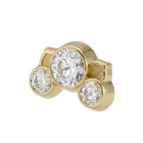 Future Cluster - 14K Gold Threadless/Threaded