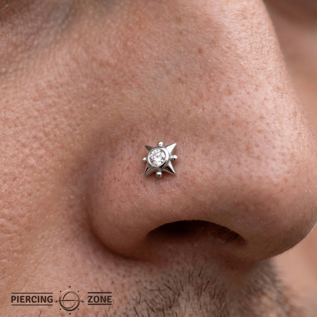 Galaxy – 14K Gold Threadless/Threaded End - piercing - zone.com