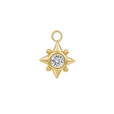 Galaxy – 14K & 18K Gold Gemstone Charm