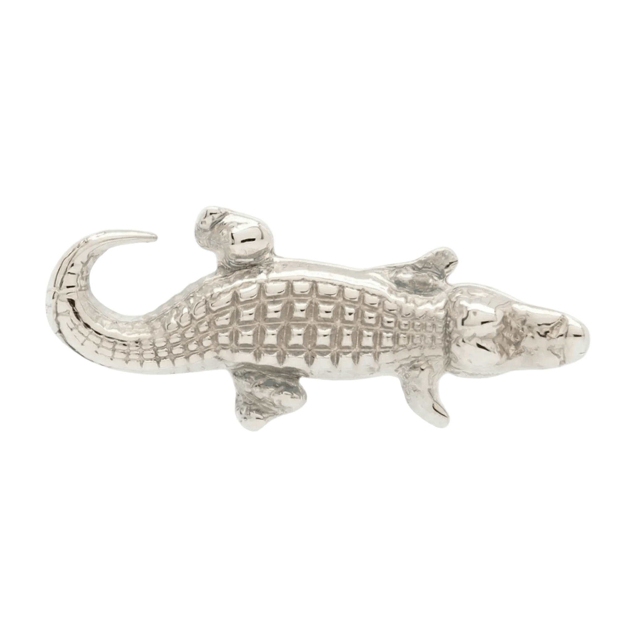 Gator – 14K Gold Threadless/Threaded End - piercing - zone.com