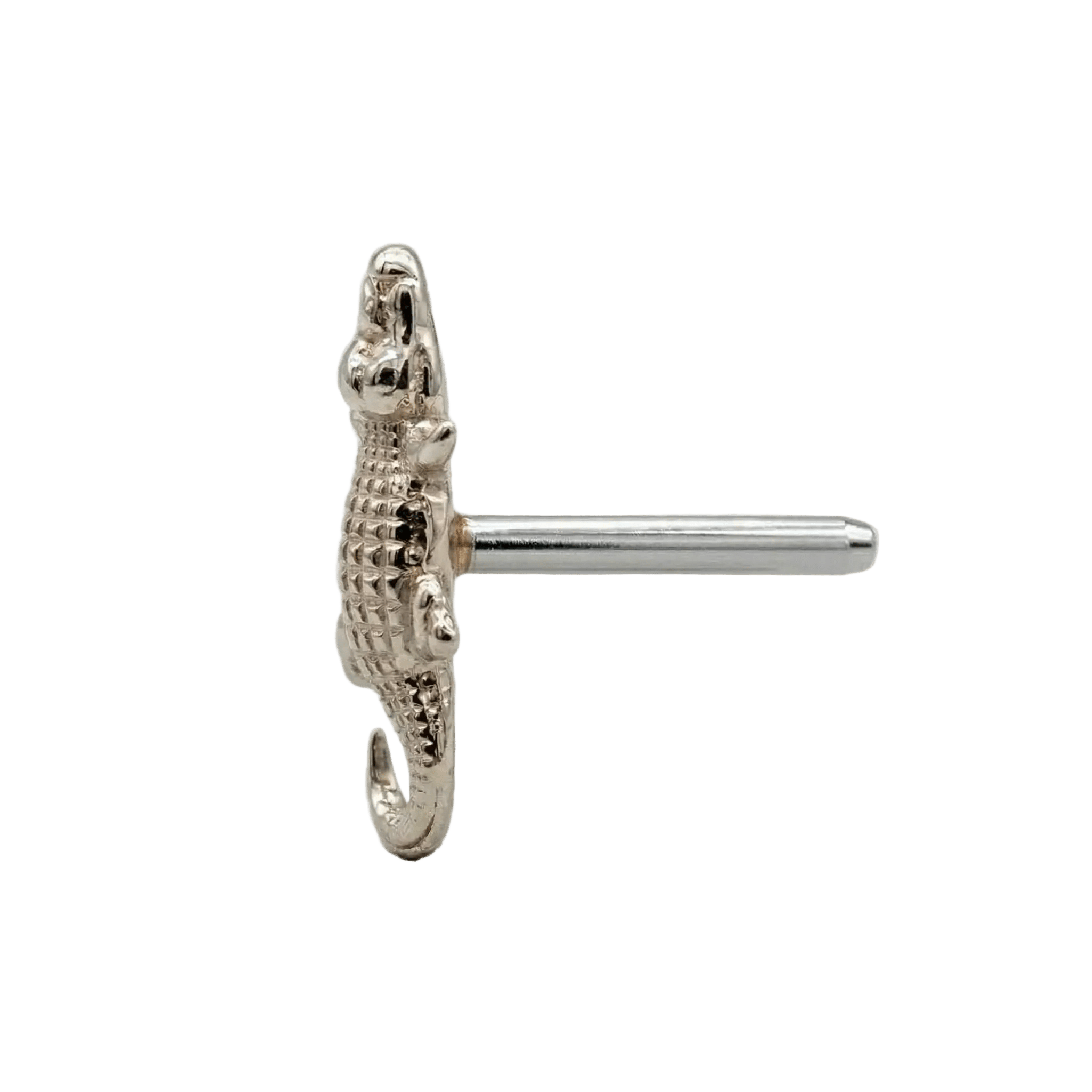 Gator – 14K Gold Threadless/Threaded End - piercing - zone.com