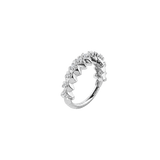 Gemmed Spikes Clicker - 14K/18K Gold Gem Clicker Ring - piercing-zone.com