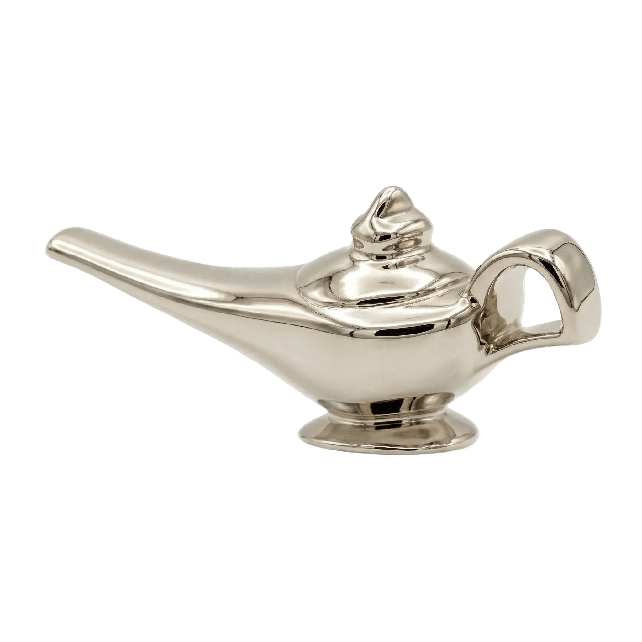 Genie Lamp – 14K Gold Threadless/Threaded End - piercing - zone.com