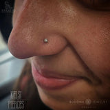 Genuine White Diamond Prong – Threadless End - piercing - zone.com