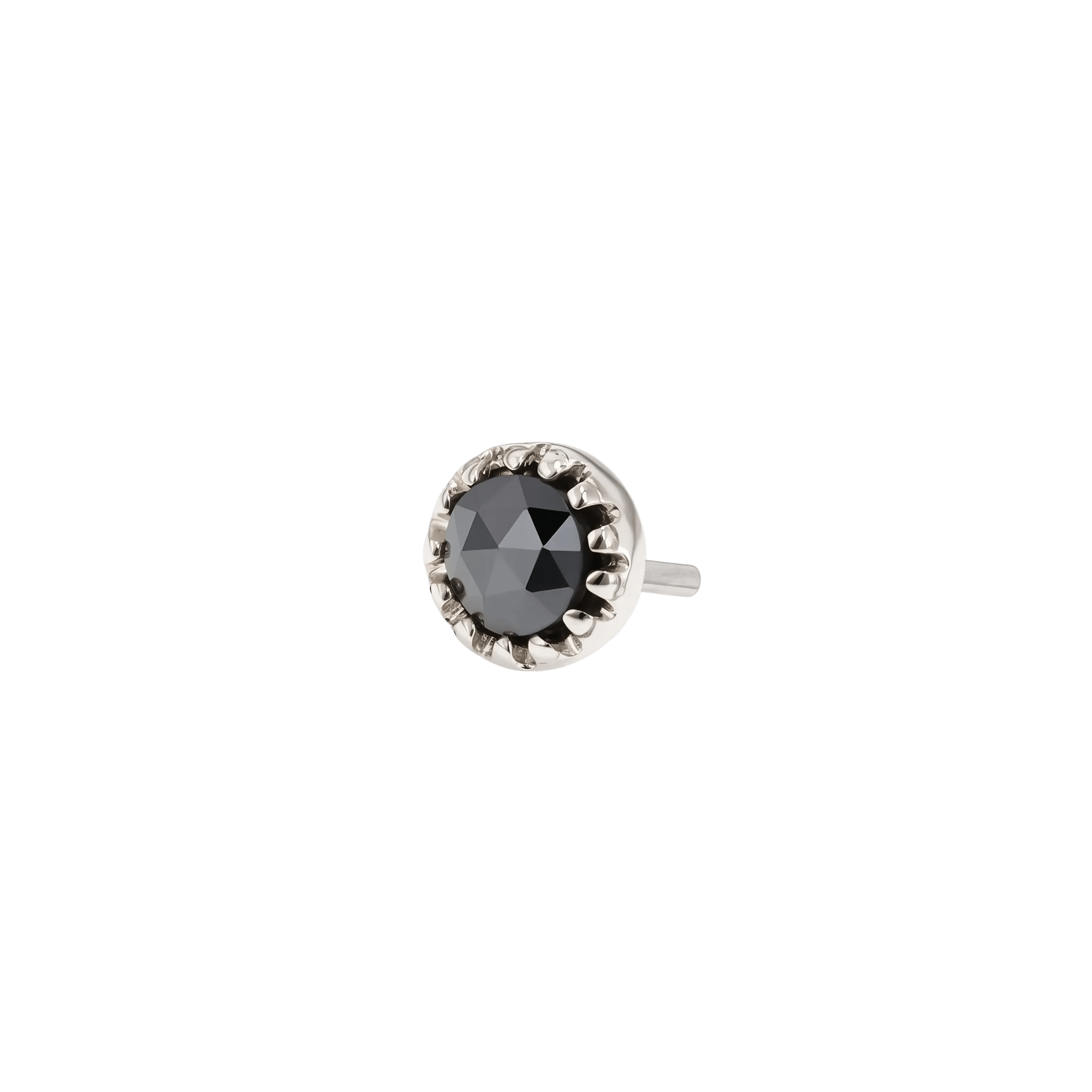Georgina Pin - 14K Gold Gem Threadless End - piercing - zone.com
