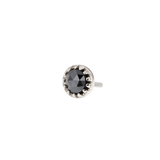 Georgina Pin - 14K Gold Gem Threadless End - piercing - zone.com