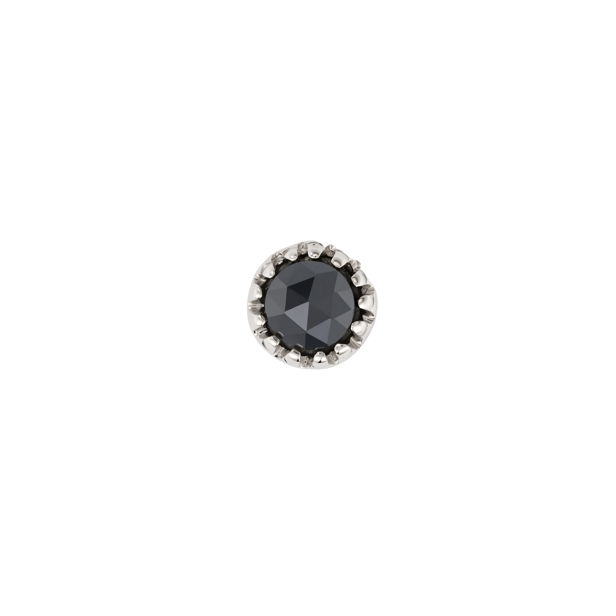 Georgina Pin - 14K Gold Gem Threadless End - piercing - zone.com