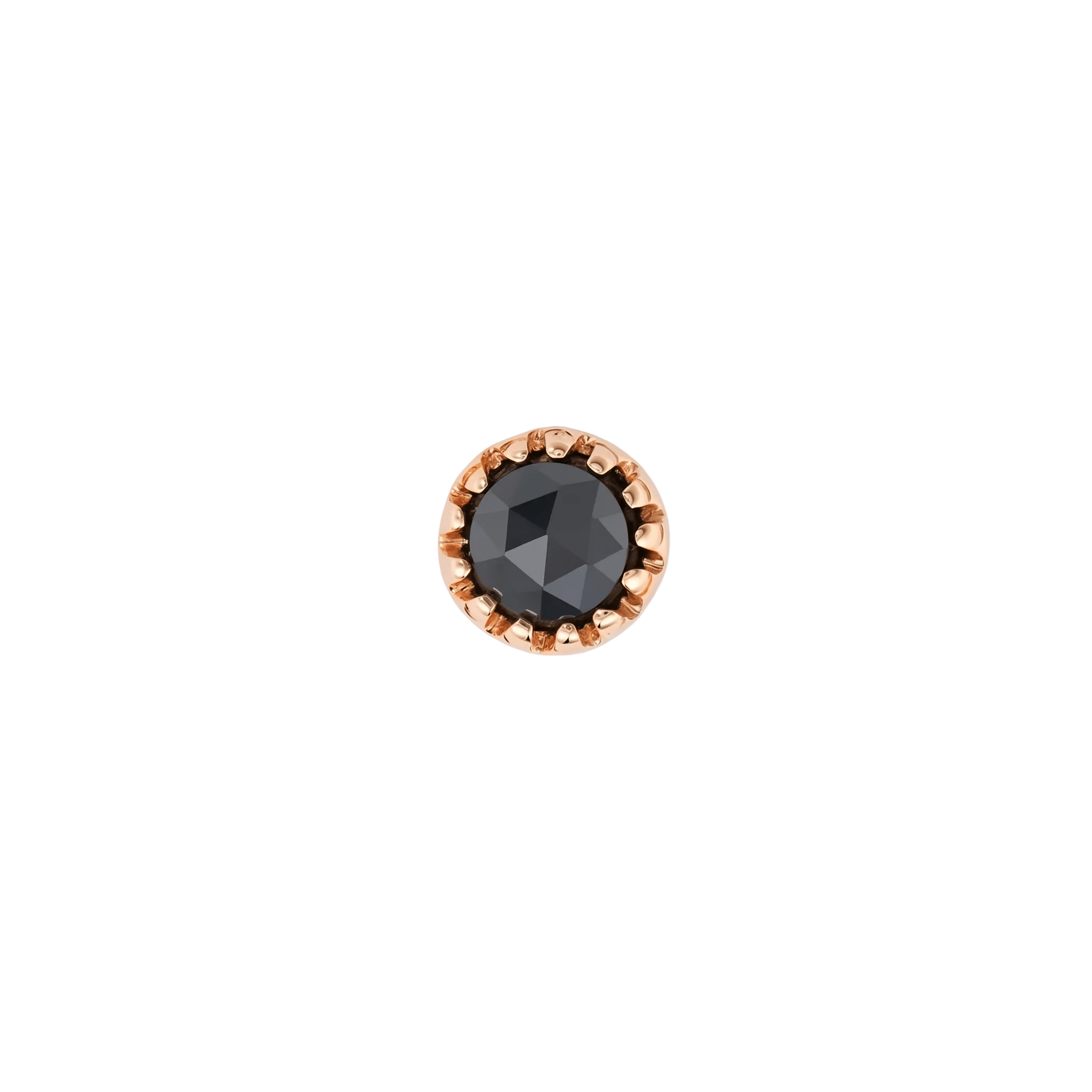 Georgina Pin - 14K Gold Gem Threadless End - piercing - zone.com