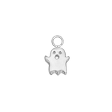 Ghost Charm – 14K Gold Halloween Dangle - piercing - zone.com