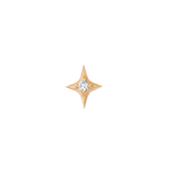 Glitz Pin - 14K Gold Gem Threadless End - piercing - zone.com
