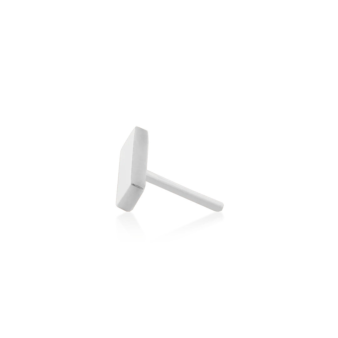 Gold Bar – 14K Gold Threadless End - piercing - zone.com