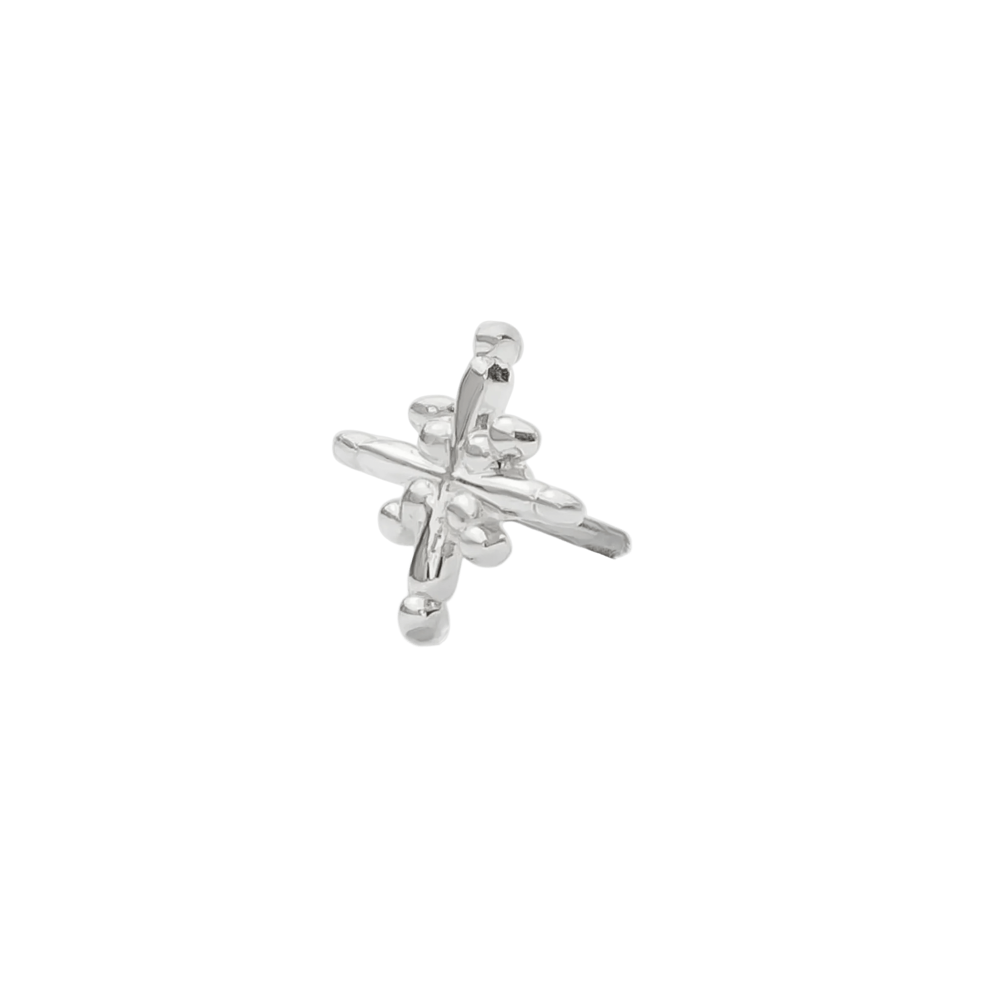 Gold Dust Pin - 14K Gold Threadless End - piercing - zone.com