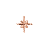 Gold Dust Pin - 14K Gold Threadless End - piercing - zone.com