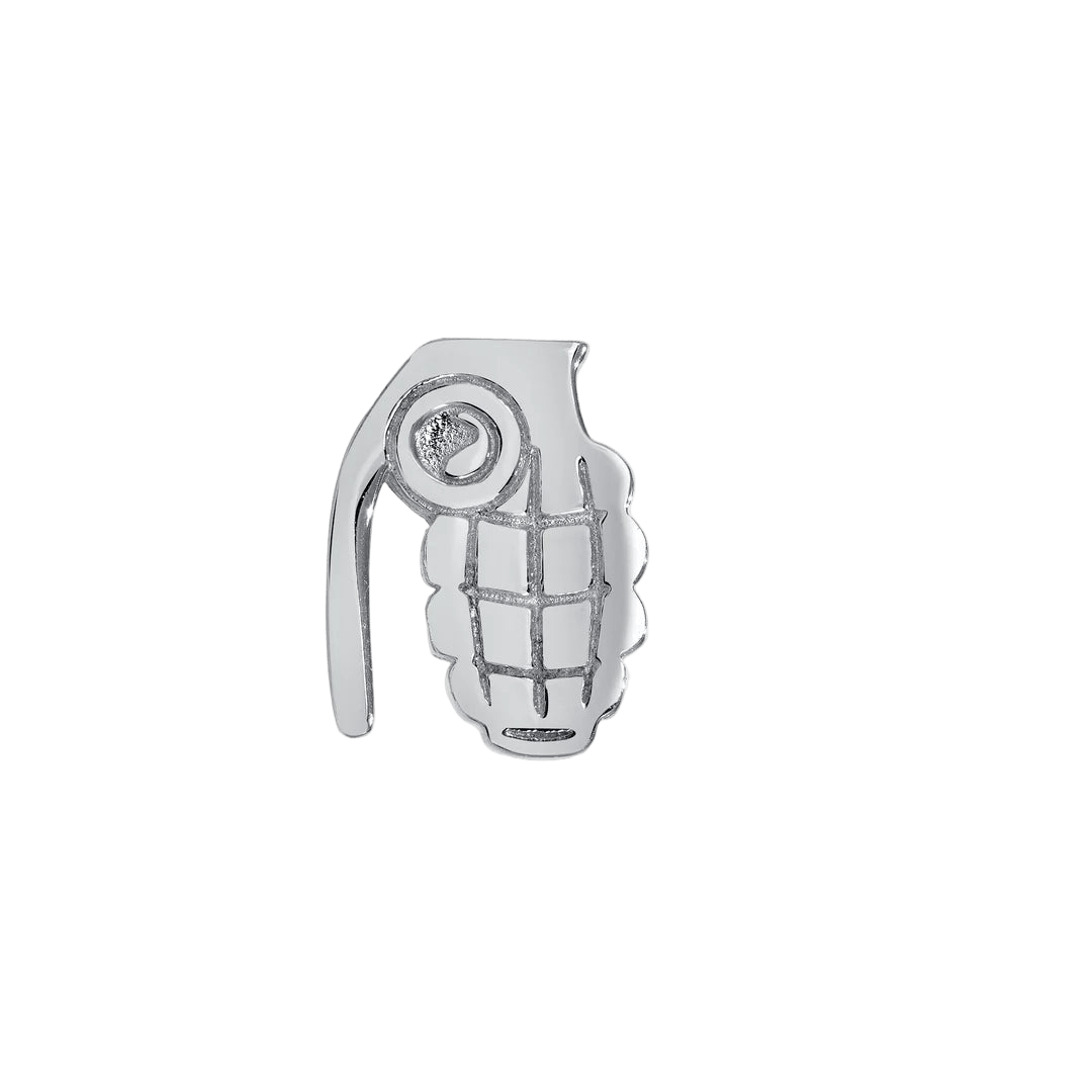 Grenade – 14K Gold Threadless End - piercing - zone.com