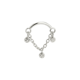 Hammered Helix – 14K Gold Threadless/Threaded End - piercing - zone.com